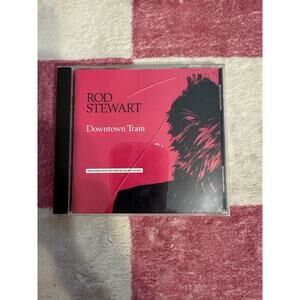 Rod Stewart Downtown Train CD 1989 80s 90s music vintage original